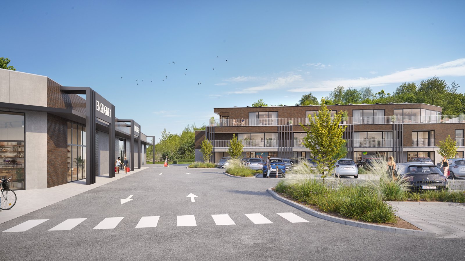 Visualisation 3D d'un projet
